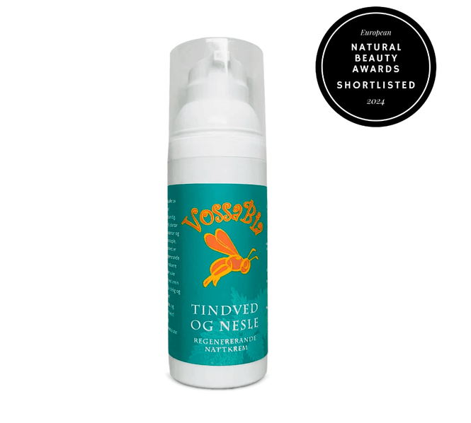 Hovedbilde Tindved og nesle nattkrem 50 ml - VOSSABIA