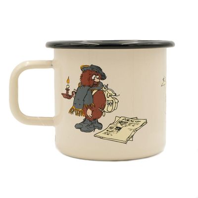 Flåklypa Emaljekopp - Ludvig  3,7dl