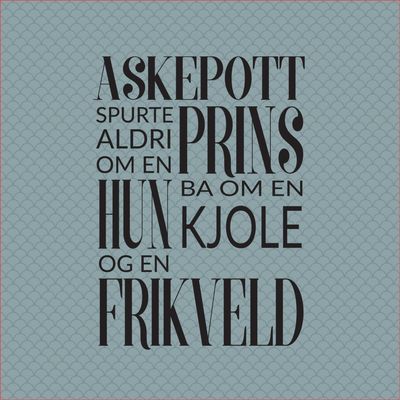 Servietter - Askepott