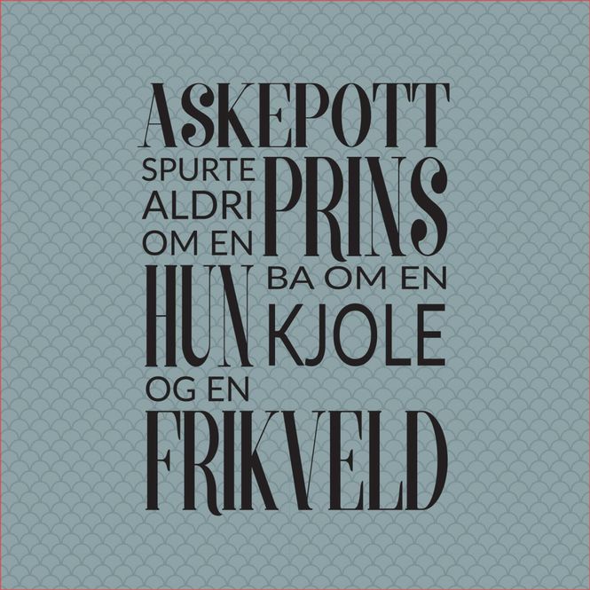 Hovedbilde Servietter - Askepott