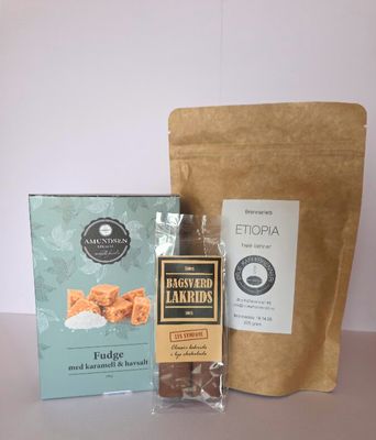 Gavepakke - Kaffekos