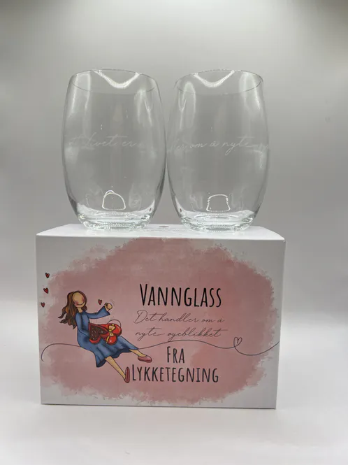 Hovedbilde Vannglass - Nyte (2pk)