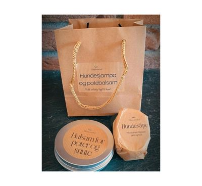 Hundepakke - Sjampo og salve (poter og snute)