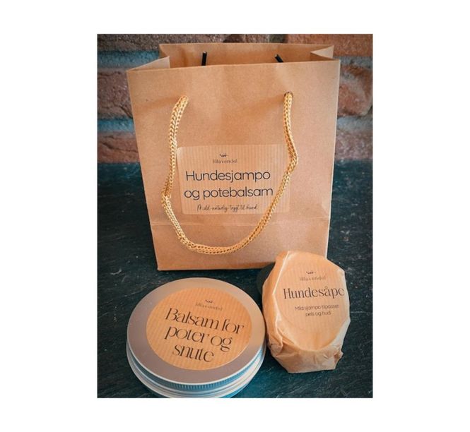 Hovedbilde Hundepakke - Sjampo og salve (poter og snute)
