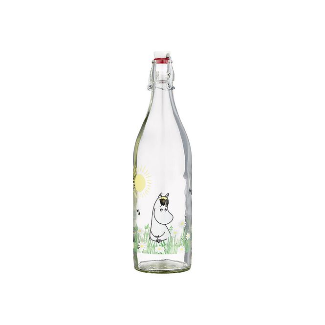 Hovedbilde Mummi Glassflaske 1L - I hagen